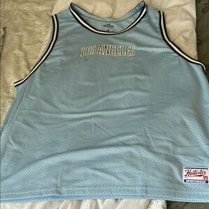 Hollister Light Blue Los Angeles Tank